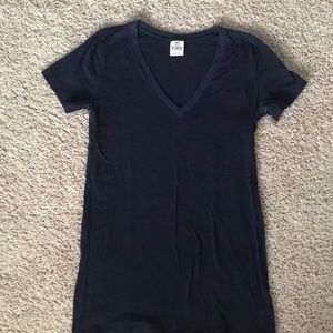 PINK Navy blue T-shirt.